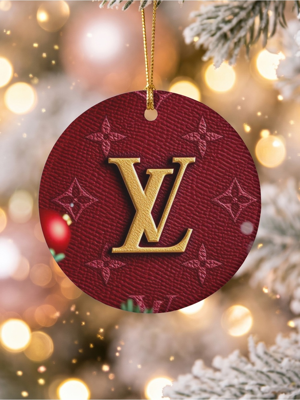 HANDMADE FASHION Ceramic Christmas Ornament